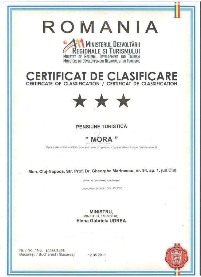 Pension Mora Клуж-Напока Екстериор снимка
